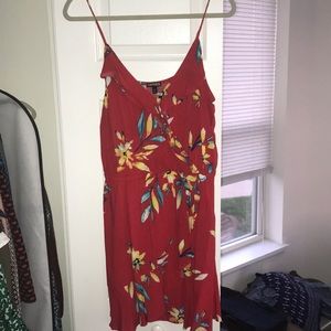 Express Faux Wrap Dress